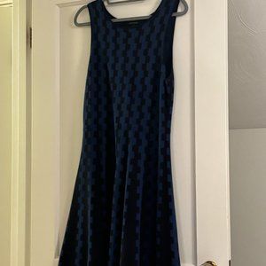 Ann Taylor Geometric Pattern Dress